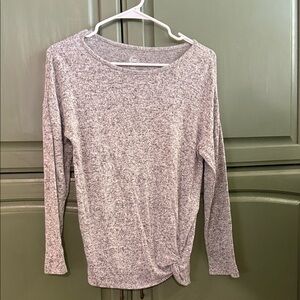 Wonder Nation Heather Gray Long Sleeve Top